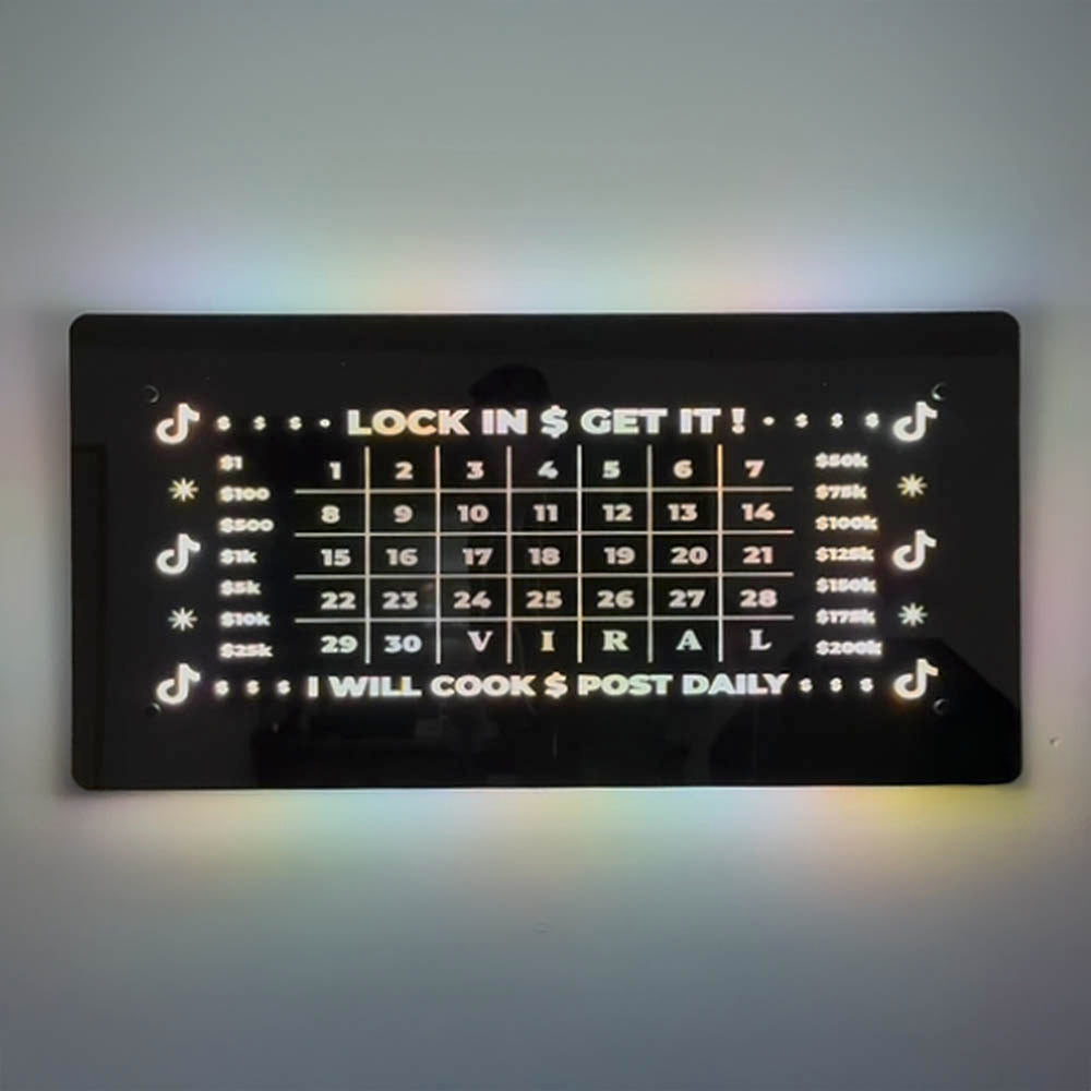 TikTok LED Affiliate Manifestation Mirror