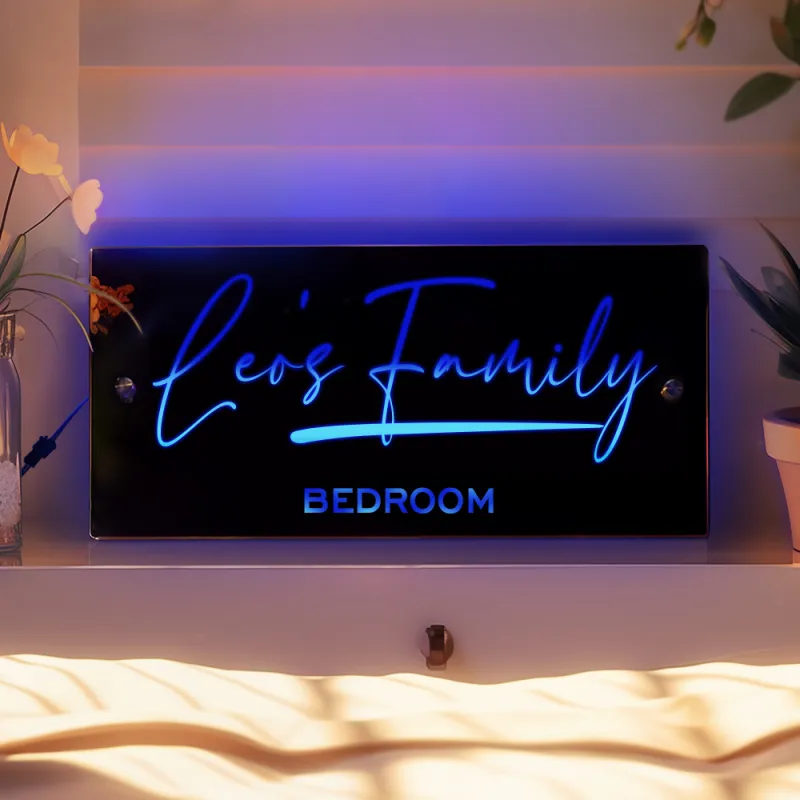 Personalized Multi-Colored LED Mirror